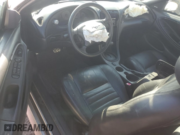 2003 Ford Mustang GT Deluxe with VIN 1FAFP45X53F389924, listed as a Copart auction lot 43318175 with 0 mi miles and Salvage Title. Bid and sale history available at carsss.com. Image 8.
