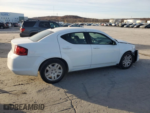 2014 Dodge Avenger SE with VIN 1C3CDZAB0EN130039, listed as a Copart auction lot 84056494 with 153,554 mi miles and Salvage Title. Bid and sale history available at carsss.com. Image 3.