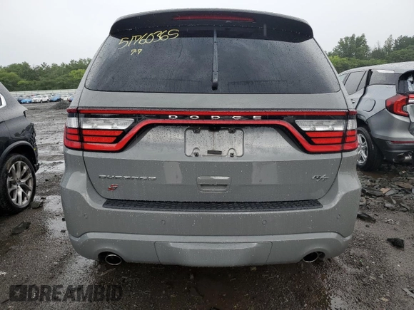 2023 Dodge Durango R/T z VIN 1C4SDJCT7PC555917, wystawiony jako Copart lot #88500995 z przebiegiem Nie podano mil oraz Czysty tytuł • Clean title. Historia ofert i sprzedaży dostępna na DreamBid. Obrazek 6.