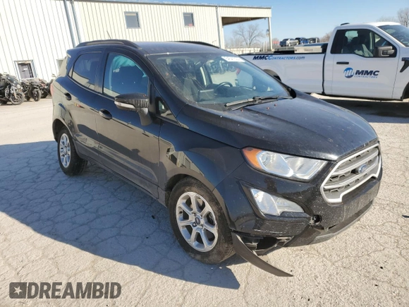 2020 Ford EcoSport SE with VIN MAJ6S3GL4LC376036, listed as a Copart auction lot 84541324 with 66,973 mi miles and Salvage Title. Bid and sale history available at DreamBid. Image 4.