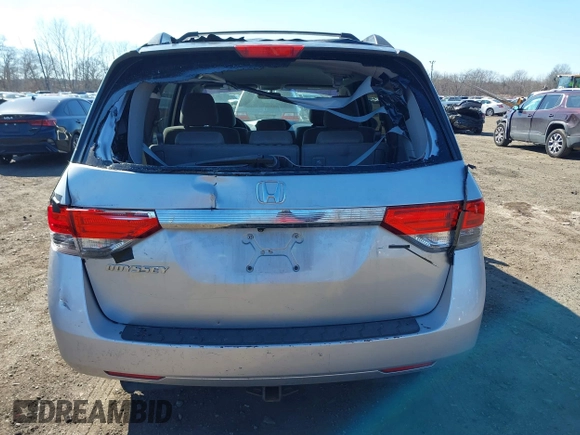 2014 Honda Odyssey EX with VIN 5FNRL5H40EB030000, listed as a IAAI auction lot 41698771 with 190,169 mi miles and . Bid and sale history available at carsss.com. Image 16.