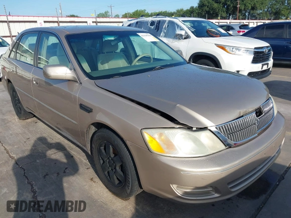 2001 Toyota Avalon XL z VIN 4T1BF28B31U185174, wystawiony jako IAAI lot #42338204 z przebiegiem 298 540 mil mil oraz . Historia ofert i sprzedaży dostępna na DreamBid. Obrazek 1.