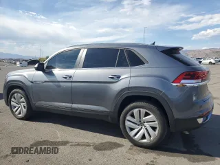 2021 Volkswagen Atlas SE with VIN 1V2HE2CA6MC215129, listed as a Copart auction lot 75023114 with 34,861 mi miles and Salvage title. Bid and sale history available at DreamBid. Image 2.