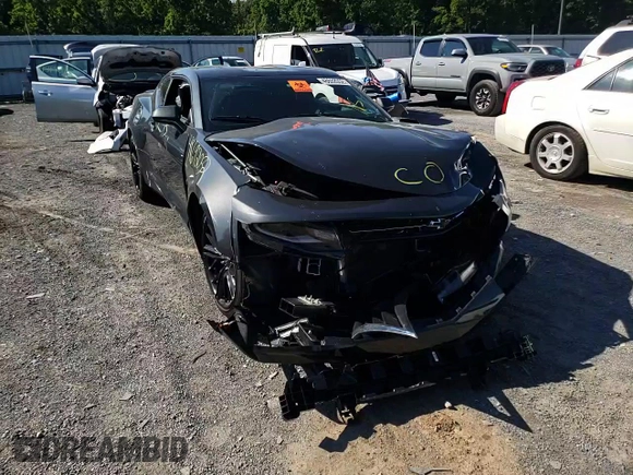 2016 Chevrolet Camaro 1LT with VIN 1G1FB1RS5G0193876, listed as a Copart auction lot 48692052 with 0 mi miles. Bid and sale history available at carsss.com. Image 11.