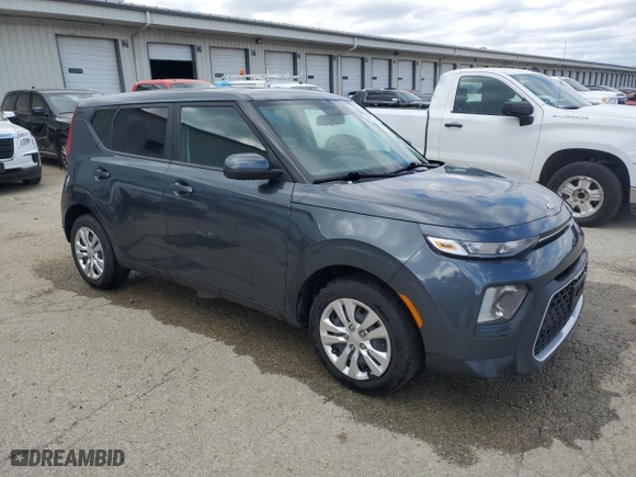 2020 Kia Soul LX with VIN KNDJ23AU9L7089550, listed as a Copart auction lot 53361455 with 121,409 mi miles and Clean Title. Bid and sale history available at carsss.com. Image 4.