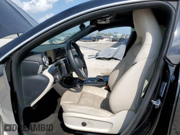 2020 Mercedes-Benz CLA 250 with VIN WDD5J4GB4LN073595, listed as a Copart auction lot 47423514 with 6,083 mi miles and . Bid and sale history available at DreamBid. Image 7.