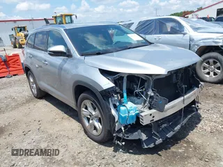 2017 Toyota Highlander Limited с VIN 5TDYZRFH5HS191515, выставлен на аукционе IAAI как лот 42733535 с пробегом 47 638 миль миль и . История ставок и продаж доступна на DreamBid. Изображение 1.
