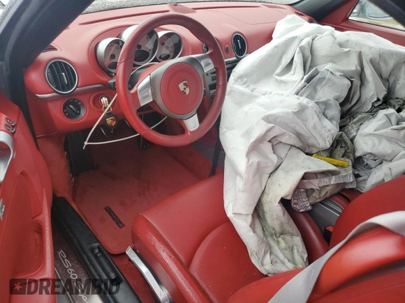 2008 Porsche Boxster S с VIN WP0CB29858U731331, выставлен на аукционе Copart как лот 74499374 с пробегом Не указан миль и Списание • Salvage title. История ставок и продаж доступна на DreamBid. Изображение 8.