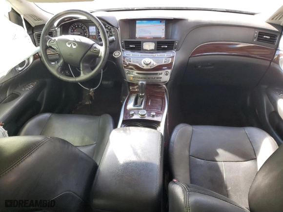 2015 Infiniti Q70 with VIN JN1BY1APXFM542410, listed as a Copart auction lot 46377385 with NaN miles and Salvage Title. Bid and sale history available at carsss.com. Image 8.