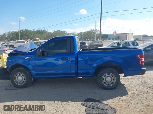 2018 Ford F-150 XL with VIN 1FTMF1CB7JFD79550, listed as a IAAI auction lot 41156870 with 72,629 mi miles and . Bid and sale history available at DreamBid. Image 14.