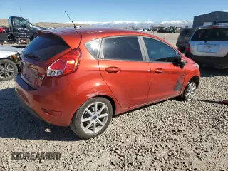 2019 Ford Fiesta SE with VIN 3FADP4EJ0KM166014, listed as a Copart auction lot 45999075 with 49,142 mi miles and Salvage Title. Bid and sale history available at DreamBid. Image 3.