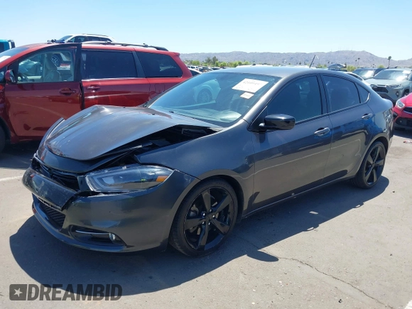 2014 Dodge Dart SXT with VIN 1C3CDFBB8ED866357, listed as a IAAI auction lot 42109497 with 158,625 mi miles and . Bid and sale history available at DreamBid. Image 2.