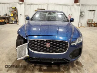 2021 Jaguar XF R-Dynamic SE with VIN SAJBL4GX4MCY89305, listed as a Copart auction lot 79255154 with 21,180 mi miles and Salvage Title. Bid and sale history available at carsss.com. Image 5.