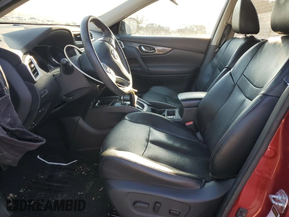 2015 Nissan Rogue SL with VIN 5N1AT2MV9FC902355, listed as a Copart auction lot 47098135 with 97,858 mi miles and Salvage Title. Bid and sale history available at DreamBid. Image 7.