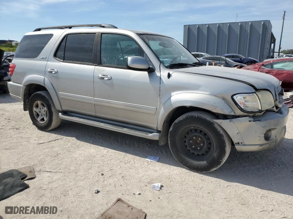 2001 Toyota Sequoia SR5 with VIN 5TDZT34A61S029732, listed as a Copart auction lot 42723225 with 95,832 mi miles and Salvage Title. Bid and sale history available at carsss.com. Image 4.
