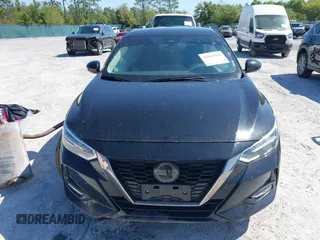 2022 Nissan Sentra SR with VIN 3N1AB8DV4NY242003, listed as a IAAI auction lot 41991918 with 54,573 mi miles. Bid and sale history available at carsss.com. Image 12.
