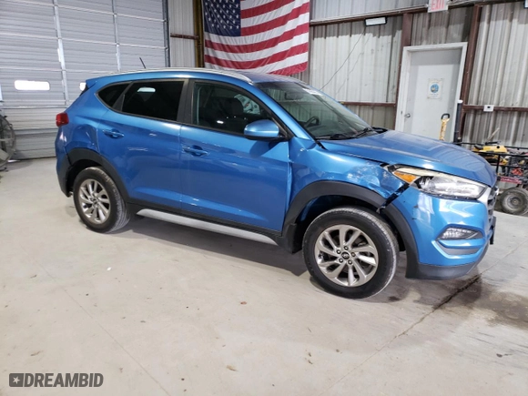2017 Hyundai Tucson SE Plus with VIN KM8J33A45HU477845, listed as a Copart auction lot 51355295 with 133,462 mi miles and Clean Title. Bid and sale history available at carsss.com. Image 4.