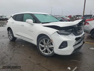 2019 Chevrolet Blazer Premier with VIN 3GNKBFRS3KS620791, listed as a Copart auction lot 84048434 with 67,636 mi miles and Salvage Title. Bid and sale history available at carsss.com. Image 4.