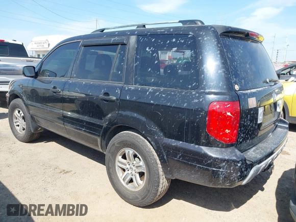 2005 Honda Pilot EX with VIN 5FNYF18475B002951, listed as a IAAI auction lot 42049908 with Not Provided miles. Bid and sale history available at carsss.com. Image 3.