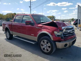 2011 Ford F-150 XLT with VIN 1FTFW1ET8BFA57368, listed as a Copart auction lot 75399924 with 185,957 mi miles and Salvage Title. Bid and sale history available at carsss.com. Image 4.