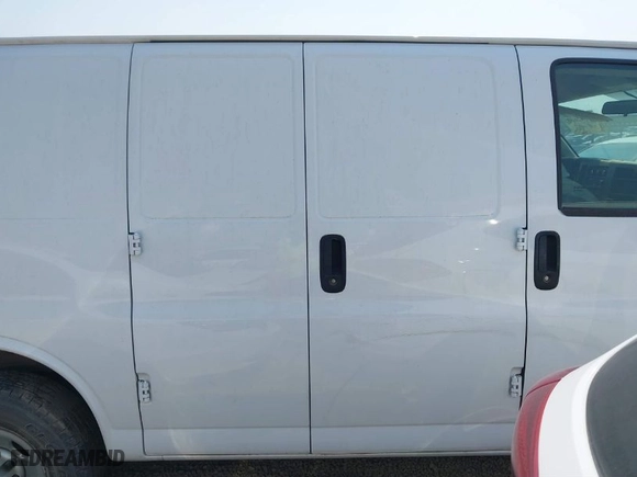 2021 Chevrolet Express Cargo Van with VIN 1GCWGAFPXM1299836, listed as a IAAI auction lot 41842603 with NaN miles. Bid and sale history available at carsss.com. Image 13.