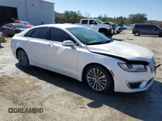 2017 Lincoln MKZ Select with VIN 3LN6L5C95HR664634, listed as a Copart auction lot 45489755 with 74,803 mi miles and Salvage title. Bid and sale history available at DreamBid. Image 4.