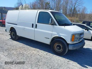 1997 Chevrolet Express Cargo with VIN 1GCHG35R5V1038137, listed as a IAAI auction lot 41822183 with 99,466 mi miles and . Bid and sale history available at DreamBid. Image 1.
