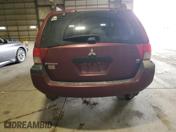 2004 Mitsubishi Endeavor LS with VIN 4A4MN21S84E033148, listed as a Copart auction lot 44059425 with 95,270 mi miles and Salvage Title. Bid and sale history available at carsss.com. Image 6.