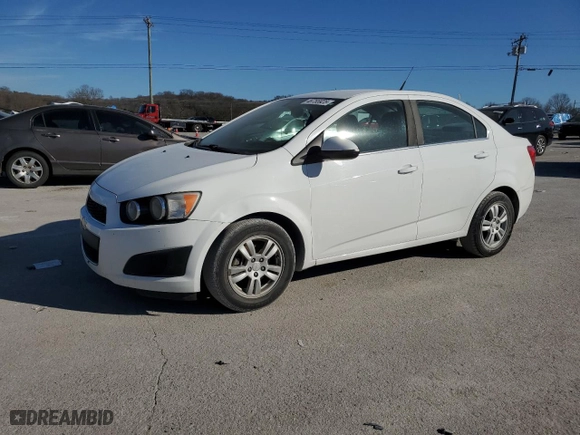 2014 Chevrolet Sonic LT with VIN 1G1JC5SB6E4240928, listed as a Copart auction lot 46755925 with 120,115 mi miles and Clean Title. Bid and sale history available at carsss.com. Image 1.