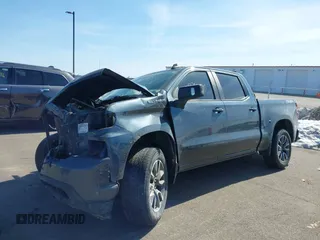 2021 Chevrolet Silverado 1500 RST with VIN 3GCUYEED3MG159258, listed as a IAAI auction lot 41766470 with 45,831 mi miles. Bid and sale history available at carsss.com. Image 2.
