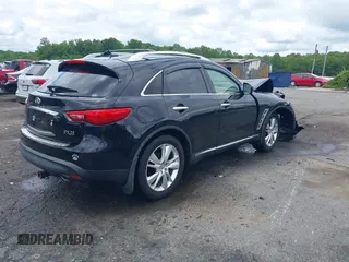 2012 Infiniti FX with VIN JN8AS1MW0CM152106, listed as a IAAI auction lot 42259926 with 72,733 mi miles and . Bid and sale history available at DreamBid. Image 4.