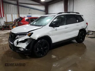 2021 Honda Passport Elite z VIN 5FNYF8H04MB007206, wystawiony jako Copart lot #89189925 z przebiegiem 46 337 mil mil oraz Szkoda całkowita • Salvage title. Historia ofert i sprzedaży dostępna na DreamBid. Obrazek 1.