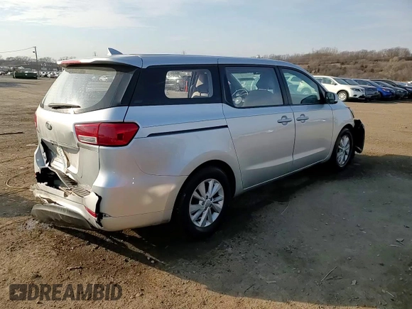 2016 Kia Sedona L with VIN KNDMA5C10G6150374, listed as a Copart auction lot 47452935 with 93,001 mi miles and Salvage Title. Bid and sale history available at carsss.com. Image 15.