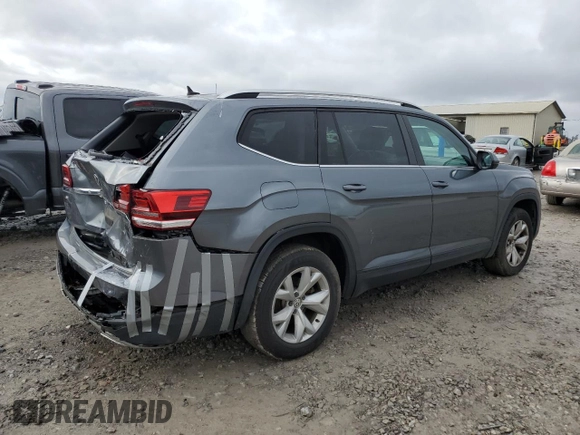 2018 Volkswagen Atlas SE with VIN 1V2CR2CA8JC516141, listed as a Copart auction lot 85286894 with 117,179 mi miles and Salvage title. Bid and sale history available at DreamBid. Image 3.
