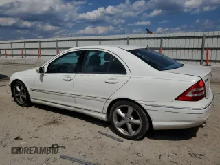 2006 Mercedes-Benz C 230 Sport with VIN WDBRF52H76F796255, listed as a Copart auction lot 52890765 with 195,310 mi miles and Salvage Title. Bid and sale history available at carsss.com. Image 2.