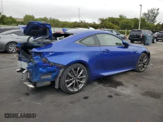 2019 Lexus RC with VIN JTHHA5BC3K5009509, listed as a Copart auction lot 41960275 with 19,631 mi miles and Salvage Title. Bid and sale history available at carsss.com. Image 3.