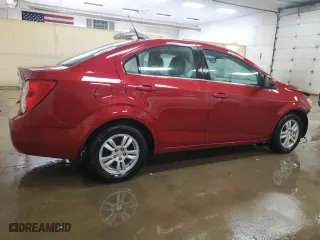 2012 Chevrolet Sonic LT with VIN 1G1JC5SB7C4222161, listed as a Copart auction lot 45002765 with 94,450 mi miles and Clean Title. Bid and sale history available at carsss.com. Image 3.