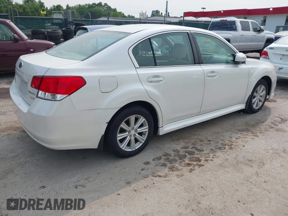 2011 Subaru Legacy Premium with VIN 4S3BMBC67B3249857, listed as a IAAI auction lot 42441235 with 185,693 mi miles and . Bid and sale history available at DreamBid. Image 4.