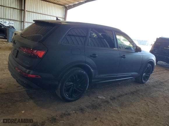 2020 Audi Q7 Premium Plus with VIN WA1LXAF70LD003345, listed as a Copart auction lot 84385454 with 83,341 mi miles and Clean Title. Bid and sale history available at carsss.com. Image 3.