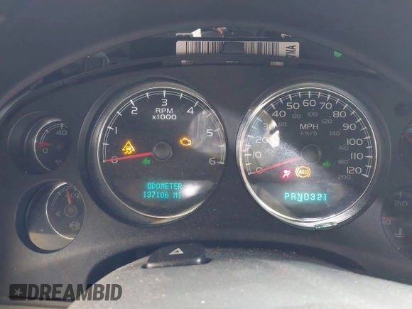 2007 Chevrolet Tahoe LTZ with VIN 1GNFK13097J406134, listed as a IAAI auction lot 42318310 with 137,106 mi miles and . Bid and sale history available at DreamBid. Image 7.