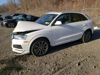 2018 Audi Q3 Premium with VIN WA1ECCFS8JR020768, listed as a Copart auction lot 45134973 with 42,221 mi miles. Bid and sale history available at carsss.com. Image 1.