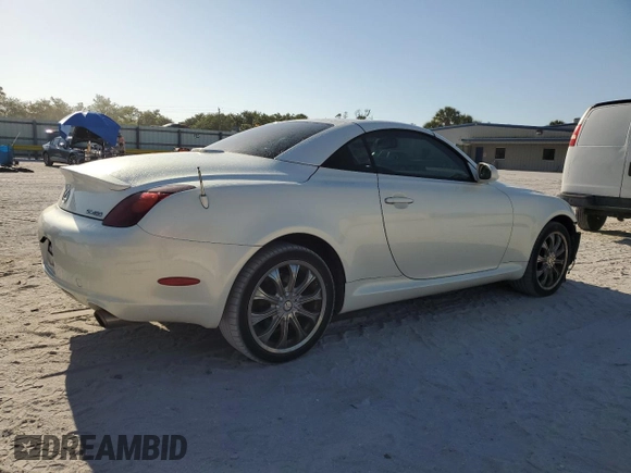 2005 Lexus SC with VIN JTHFN48Y550062870, listed as a Copart auction lot 52854375 with 135,784 mi miles and Salvage Title. Bid and sale history available at carsss.com. Image 3.