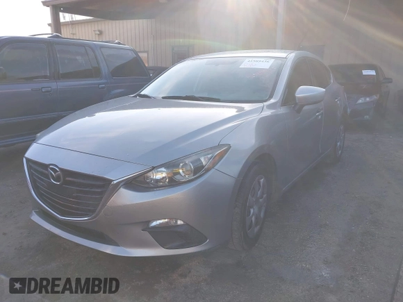 2014 Mazda 3 i Sport with VIN JM1BM1K70E1199887, listed as a IAAI auction lot 41589436 with 149,491 mi miles and . Bid and sale history available at carsss.com. Image 2.