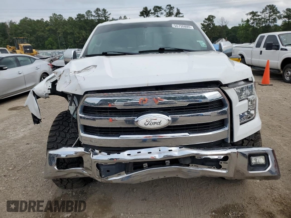 2015 Ford F-150 XL with VIN 1FTEW1CGXFFC46692, listed as a Copart auction lot 55755885 with 132,151 mi miles and Salvage title. Bid and sale history available at DreamBid. Image 5.