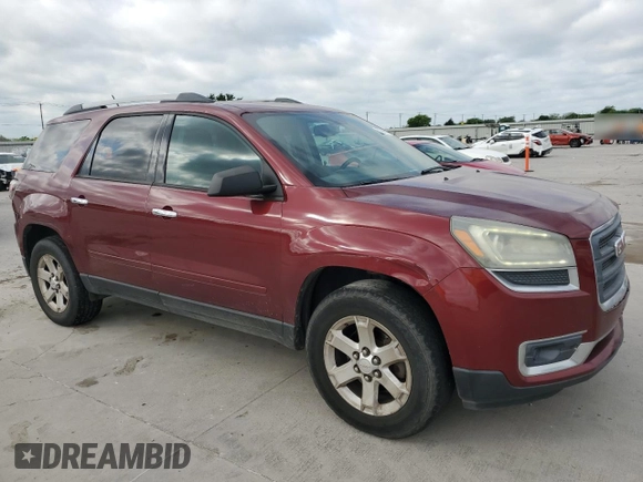 2015 GMC Acadia SLE with VIN 1GKKRPKD9FJ344988, listed as a Copart auction lot 53695865 with 186,549 mi miles and Clean Title. Bid and sale history available at carsss.com. Image 4.