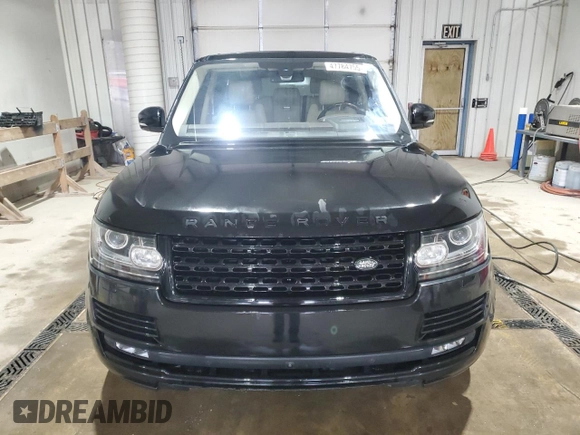 2016 Land Rover Range Rover Supercharged with VIN SALGS3EF6GA300873, listed as a Copart auction lot 47784755 with Not provided miles and Clean title. Bid and sale history available at DreamBid. Image 5.