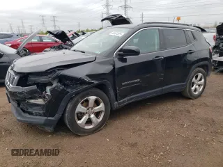 2019 Jeep Compass Latitude с VIN 3C4NJCBB8KT716007, выставлен на аукционе Copart как лот 57232245 с пробегом 128 183 миль миль и Списание • Salvage title. История ставок и продаж доступна на DreamBid. Изображение 1.
