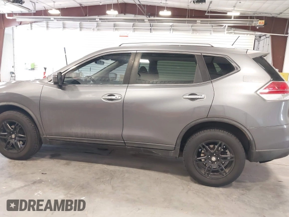 2016 Nissan Rogue SV with VIN KNMAT2MT6GP723090, listed as a IAAI auction lot 41996043 with 170,843 mi miles and . Bid and sale history available at DreamBid. Image 14.