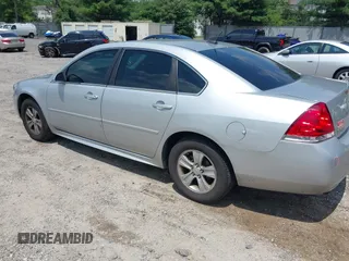 2016 Chevrolet Impala LS with VIN 2G1WA5E38G1113869, listed as a IAAI auction lot 42636802 with 55,884 mi miles and . Bid and sale history available at DreamBid. Image 3.