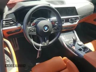 2022 BMW M4 Competition with VIN WBS33AZ00NCH99373, listed as a Copart auction lot 53311544 with 22,471 mi miles and Salvage Title. Bid and sale history available at carsss.com. Image 8.